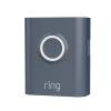 Ring Interchangeable Faceplate for Doorbells – Video Doorbell 3, Video Doorbell 3 Plus, Video Doorbell 4, Battery Doorbell Plus, Battery Doorbell Pro – Galaxy Black(03 Blue Metal)