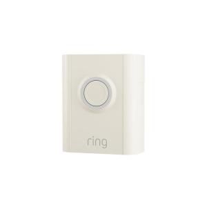 Ring Interchangeable Faceplate for Doorbells – Video Doorbell 3, Video Doorbell 3 Plus, Video Doorbell 4, Battery Doorbell Plus, Battery Doorbell Pro – Galaxy Black(06 Pearl White)