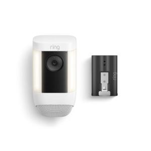 Ring Spotlight Cam Pro, Battery with extra Quick Release Battery