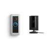 Ring Wired Doorbell Pro (Video Doorbell Pro 2) with Ring Indoor Cam (2nd Gen), Black