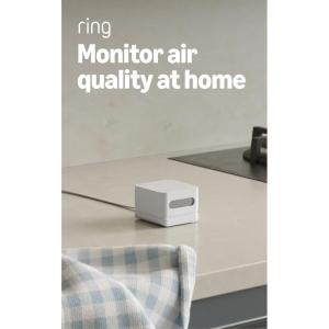 Ring Sensors: Air Quality Monitor – Instant notifications, smart suggestions, on Amazon Sidewalk, no base station needed